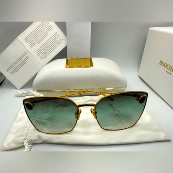 🏆Boucheron BC0139S 002 62-Gold‼️Size 62-18-135.Limited edition ‼️ - Picture 8 of 15